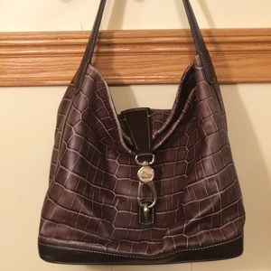 Dooney & Bourke Hobo with Logo Lock